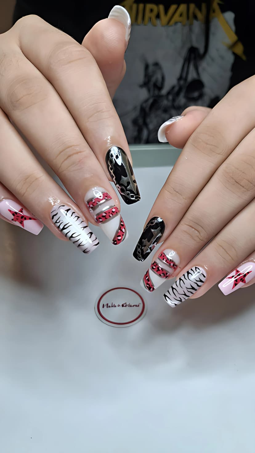 Classic Crimson Red High-Gloss Natural Nail Overlay