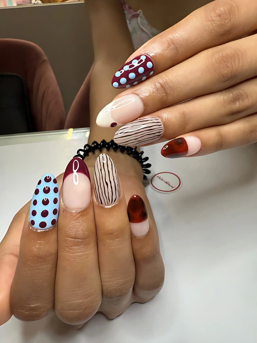 Soft Blush French Fade Gel Sculptures with Micro Gems
